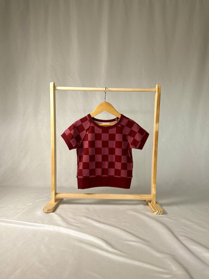 Check Yo Self Short Sleeve Sweatshirt