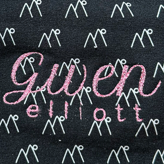 Embroidery – Script (Add-On)